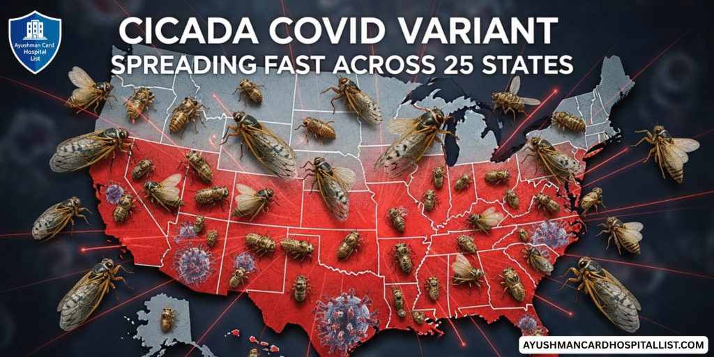 Cicada Spreading over countries